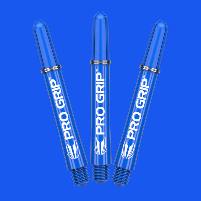 TARGET DARTS Pro Grip Shafts Short Blue